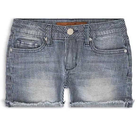 Joe’s Jeans Enzyme Navy (Stripes) Girls' Ariella Shorts - Size 12 | NEW/NWT!🩳 - Picture 1 of 6